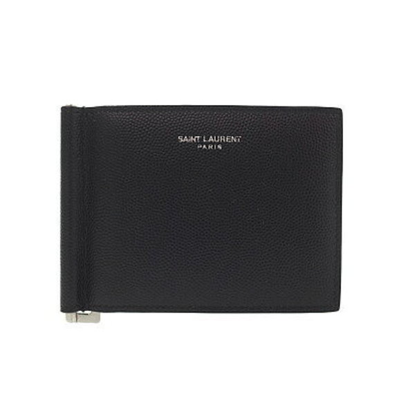 SAINT LAURENT PARIS Bill Clip Wallet Bifold - Picture 1 of 5